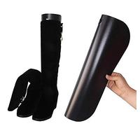 Bamboopack 2 Pairs Plastic Boot Shaper Stands Form Inserts Boots Tall Support Boot Stand-Up Inserts Shoe Tree for Women and Men(Black/10 Inch)