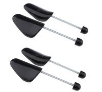 Bamboopack 2 Pairs Womens Adjustable Length Adult Shoe Tree Stretcher Boot Holder Shaper Support with Tension Spring Coil Practical Shoe Shapers Trees Automatic Support Shaping Tool