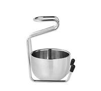 Bamboopack Shaving Stand Kit for Men- Universal Stainless Shaving Brush Stand Holder with Shaving Bowl Grooming Shaving Tool Kit for Dad Gift Boyfriend Gift Husband Gift