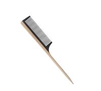 Bamboos Antistatic Hair Comb Wide Tooth Tail Fine Tooth Comb For Long Short Thick Thin Wavys Curly Hair Detangling Barber Hairdressing