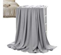 Bamboos Fiber Cooling Blanket Lightweight Thin Breathable Skin-Friendly All | Summer Cooling Comforter Bamboos Fiber Lightweight Thin for Home Air Conditioned Rooms Living Room Sofa Cooling 100*120cm V