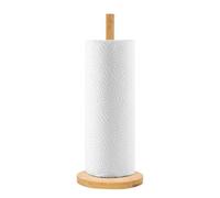 bamboos Kitchen Roll Holder, Decorative Countertop Standing Rolls Holder, Wood Toilet RollHolder, Wooden Tower Stand, Free Standing Kitchen Cylinder Stand For Bedroom, Bathroom, Thread Sewing
