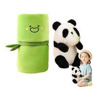 Bamboos Panda Plush | Super Soft Anime Cute Cartoon Plush Doll,Comfortable Stuffed Animal Pillow, Kids Sleeping Companion for Bedtime, Birthday