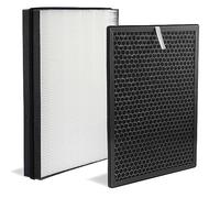 BAMBOOST Replacement Parts HEPA Filter and Activated Carbon Filter Set Compatible with Philips AC2889,AC2887,AC2882,AC3829/10 Air Purifier (Series 3000i) Air Purifiers Part Number FY2422/30 FY2420/30