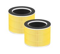 BAMBOOST Replacement Parts Ture HEPA Filter Compatible with RENPHO RP-AP088 Air purifier RP-AP088W/RP-AP088B RP-AP088-F2 4 Stage Filtration System, Part Number RP-AP088-f1, 2 Pack