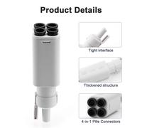 Bambu Lab 3D Printer AMS Filament Hub Five Way Components Switch Consumables Multi-Color Printing For Bambulab A1/A1 Mini Parts 2pcs