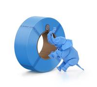 Bambu Lab 3D Printer Filament, 1.75mm PLA 3D Printing Filament Dimensional Accuracy +/- 0.03 mm, Fast Printing RFID PLA, No Warping & Tangling, 3D Print Material 1kg Refill Cyan