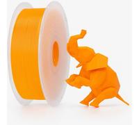 Bambu Lab 3D Printer Filament, PLA Basic 1.75mm, Precise Diameter +/- 0.02mm, Quick RFID PLA Printing, 3D Printing Material, Filament with Spool, 1000g, Pumpkin Orange