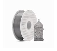 Bambu Lab PETG Basic 3D Printer Filament, 300mm/s High Speed, Easy Print, Smooth Finish, Outdoor Durable, 1.75mm 1kg Gray