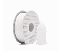 Bambu Lab PETG HF 3D Printer Filament, 300mm/s High Speed, Easy Print, Smooth Finish, Outdoor Durable, 1.75mm 1kg White