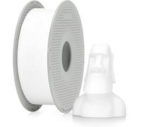 Bambu Lab PLA 3D Printer Filament, Matte Finish, High Precision, Low Tangling, Low Warping, Reusable Spool, AMS Compatible, 3D Printing Material, 0.07 in (1.75 mm), 2.2 lb (1 kg), Ivory White