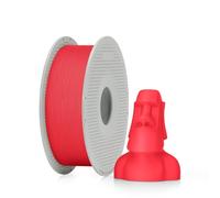 Bambu Lab PLA Matte 3D Printer Filament 1.75mm RFID 1kg with Spool, Scarlet Red
