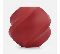 Bambu Lab PLA Matte Filament 1.75mm 1kg Spool - PLA 3D Printer Filament, Smooth Finish, Low Warp, Easy to Print, Compatible with Bambu Lab & Most FDM 3D Printers - Dark Red (11202) - Refill