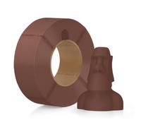 Bambu Lab PLA Matte Filament 1.75mm 1kg Spool - PLA 3D Printer Filament, Smooth Finish, Low Warp, Easy to Print, Compatible with Bambu Lab & Most FDM 3D Printers - Dark Brown (11801) - Refill