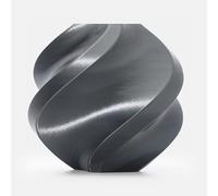 Bambu Lab PLA Silk+ Filament 1.75mm 1kg Spool - PLA 3D Printer Filament, Smooth Finish, Low Warp, Easy to Print, Compatible with Bambu Lab & Most FDM 3D Printers - Titan Gray (13108) - Refill