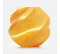 Bambu Lab PLA Silk+ Filament 1.75mm 1kg Spool - PLA 3D Printer Filament, Smooth Finish, Low Warp, Easy to Print, Compatible with Bambu Lab & Most FDM 3D Printers - Gold (13405) - Refill