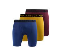 Bambuso Boxer Shorts (Pack Of 3) Kandor Navy L