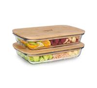 Bambuswald 2x flat cold cuts box, 1.6L