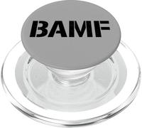 BAMF BADASS ATTITUDE STYLE TEES PopSockets PopGrip for MagSafe
