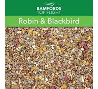 Bamfords 'robin & Blackbird Mealworm & Suet Blend' Wild Bird Seed 12.75Kg