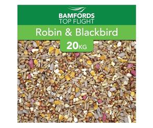 Bamfords Robin & Blackbird Wild Bird Food Wheat Free 20kg