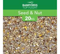 Bamfords Seed And Nut Wild Bird Seed, Autumn & Winter Bird Food 20Kg