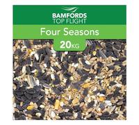 Bamfords Top Flight Four Seasons Wild Bird Food 20kg - Premium All-Year Seed Mix for Garden Birds