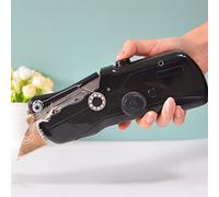 BAMFY Hand Sewing Machine Portable Cordless Mini Sewing Machine Quick Handheld Stitch Tool for Fabric, Kids Cloth, Clothing