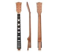 BAMFY Mahogany Rosewood Fretboard Electric Guitar Neck 22 Fret Baritone Guitar Neck, Universal Jazz Bass Neck Instrument Replacement Accessories