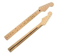 BAMFY Maple 22 Fret Electric Guitar Neck, One-Piece Guitar Assembly Baritone Guitar Neck, Guitarist Replacement Jazz Bass Neck