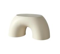 BAMFY Non-Slip Toilet Stool Thickened PP Shoe Change Children's Footstool, Poop Stool for Bathroom Squat Adult Portable Coffee Table Stool(White)