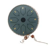 BAMFY Steel Tongue Drum Percussion Instrument 6 Inch 8 Note Chakra Drum Hand Pan for Meditation, Camping, Entertainment, Musical Education, Yoga, Zen Gifts(F)