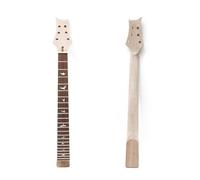 BAMFY Universal Electric Guitar Neck, 6 String 22 Fret Mahogany Rosewood Fingerboard Baritone Guitar Neck for Guitar Assembly Jazz Bass Neck Accessories Birdie Inlay