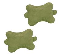 Bamily Wrist Rest Keyboard Wrist Support, 2 Pcs Green Ergonomic Memory Foam Hand Rest, Non-Slip Pain Relief Pad for Office Gaming Laptop Computer Desktop