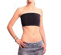 BAMINX Strapless Binder Women Lesbian Tomboy Elastic Flat Chest Compression Top Vest Racerback Pull On Shapewear Cosplay Bra