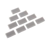 Bamjour 10Pcs Nozzle Wiper for QIDI Plus 4 3D Printer Hot End Silicone Brush, 27x15x4.7mm Replacement Part for Improved Maintenance and