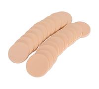 Bamjour 20PCS Round Makeup Sponge - Dry and Wet Dual Use Reusable Round Powder Puff for Makeup Application