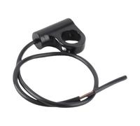 Bamjour 22mm Universal Motorcycle Handlebar Mount Switch - Automatic and ON/OFF Button for Headlights & Horns (Type A self-reset button)