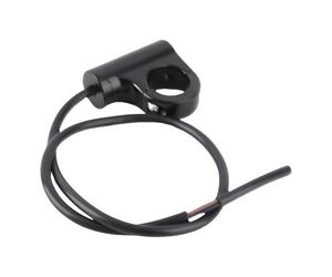 Bamjour 22mm Universal Motorcycle Handlebar Mount Switch - Automatic and ON/OFF Button for Headlights & Horns (Type A self-reset button)