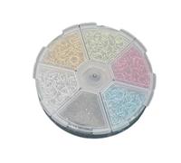 Bamjour Aluminum Wire Open Jump Rings, Mixed Aluminum Jewelry Accessories Bracelet Connector Findings Colorful Jump Rings DIY Findings Set Kit