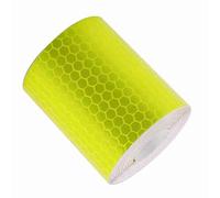 Bamjour Bikes Frame Tape, Sticker for Bikess Tape Reflective Stickers Reflective Reflectors Trailers Safety Adhesive (Yellow)