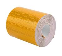 Bamjour Bikes Frame Tape, Sticker for Bikess Tape Reflective Stickers Reflective Reflectors Trailers Safety Adhesive (Orange)