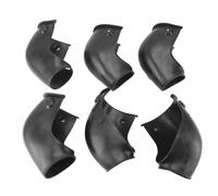 Bamjour Billiard Hole Liner, 6PCS Plastic Smooth Sliding Pool Table Corner Pocket Liners Set Billiard Table Corners Slide Track Design for Most Pool