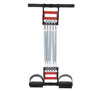 Bamjour Chest Expander, Multifunction Three Purpose Pedal Spring Chest Expander Exerciser with Handle Trainer for Abdomen, Arms and