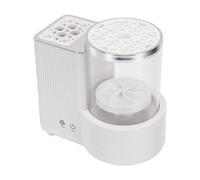 Bamjour Electric Makeup Brush Cleaner Automatic Brush Washer and Dryer with Gentle Rotation Water Flowing for All Types Sizes Eye Shadow Powder Brushes