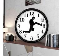 Bamjour Flip Clock, Ministry of Silly Walks Clock Melting Silly Walk Wall Bird for Bedroom Kitchen Living Room, Novelty Home Decor Gifts