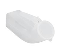 Bamjour Large Capacity Male Urine Bottle, 1000ml Spill Proof Urinal with Removable Cover for Elderly, Patients, and Travel