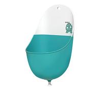 Bamjour Lightweight and Foldable Baby Potty - Practical Capacity Design, Portable Potty Training for Boys, Made of PP and TPR Materials, Available in 3 Colors. (Green Dinosaur (with Hooks Water