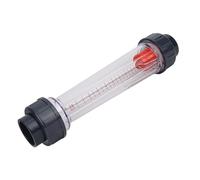 Bamjour LZS-40 Plastic Tube Type Liquid Flowmeter, High Accuracy Meter -10m³/H Measuring, Suitable for Various Liquids