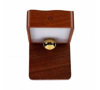 Bamjour Magnetic Wall Light, Gravity Sensing Touch Control Cordless Wood Wall Sconce with No Wiring Charging Design for Bedside Bedroom